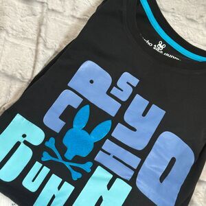 Psycho Bunny Graphic Rabbit Skull And Crossbones Men's 3XL T-Shirt Velour